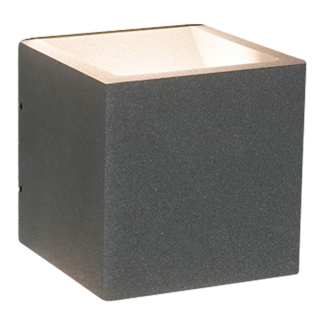 lampada da parete Cube