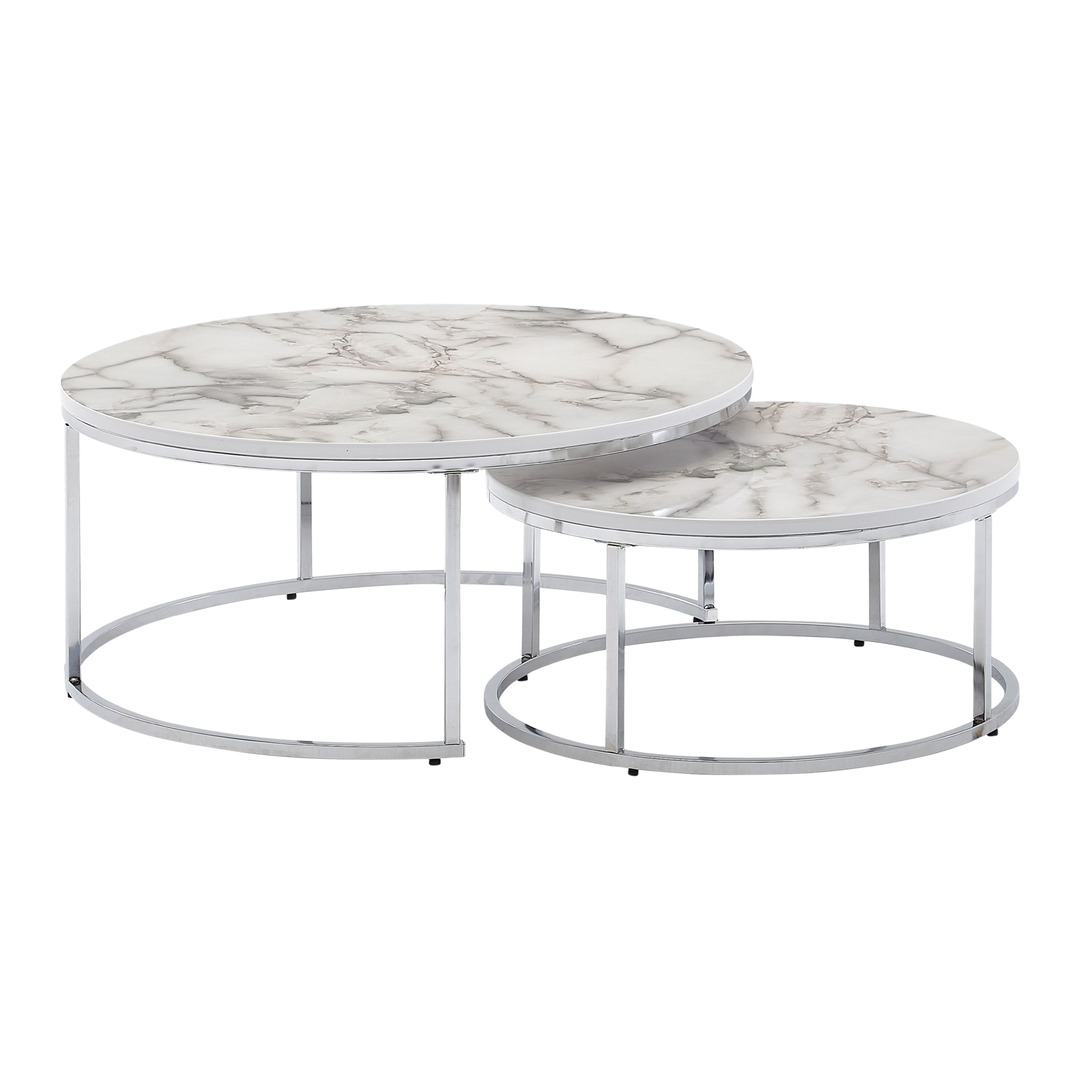 Table gigogne 2 pieces Marmor