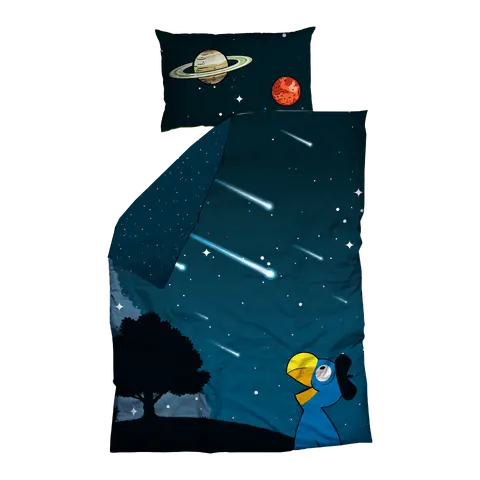 Bettwäschegarnitur Globi Kosmos
