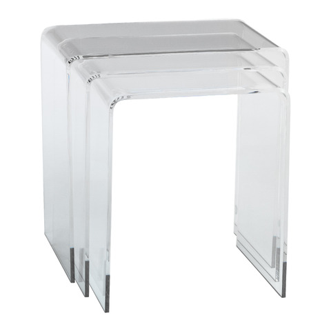 tavolino set da tre PLEXI