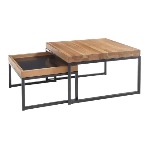 Table gigogne 2 pieces Lubao