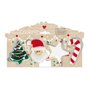 set di formine tagliapasta Cookies