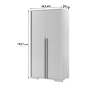 Drehtürenschrank London