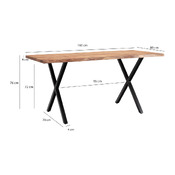 table de salle à manger Akazie