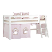 Letto mezzo-alto rete a doghe HS-Luxury