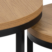 Set di tavolini 2 pezzi Spiro