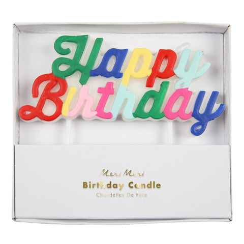 bougies d’anniversaire PARTY