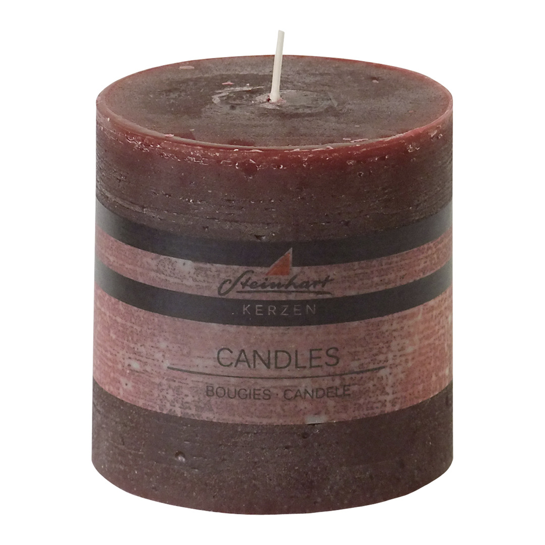 candela cilindrica Rustic