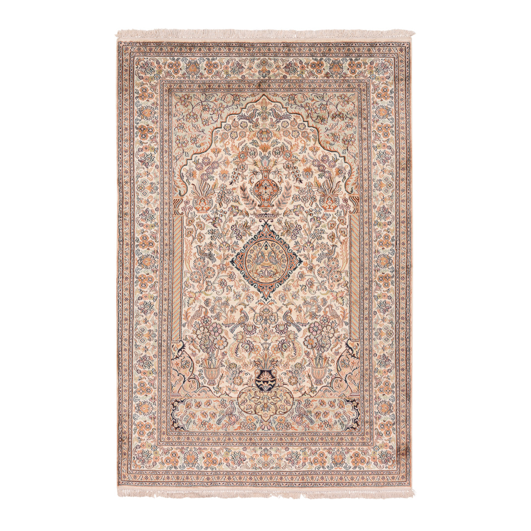 tapis d’Orient classiques Kashmir Seide Indien