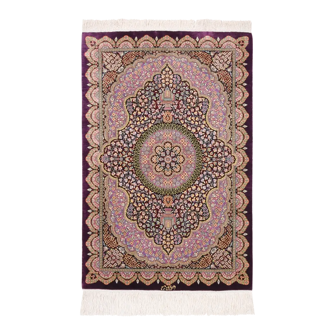 tapis persan Ghom Seide