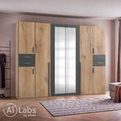 Drehtürenschrank Vegas-201