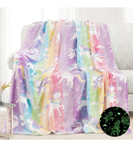 Kuscheldecke Unicorn