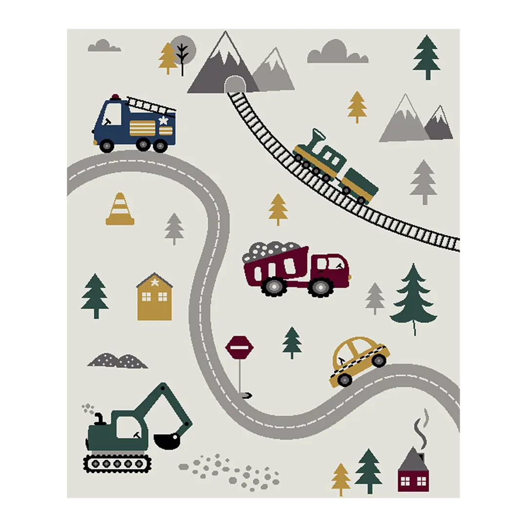 tapis pour enfants Village