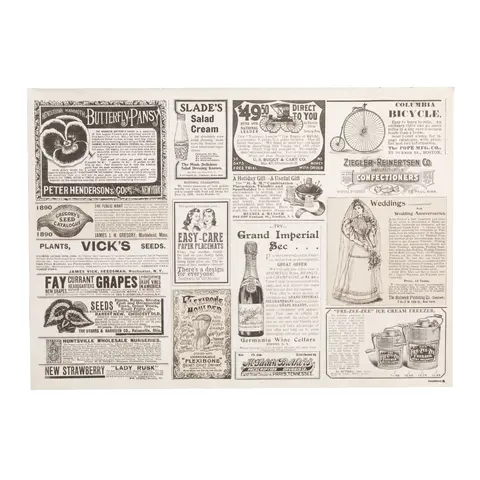 set da tavolo di carta PAPER