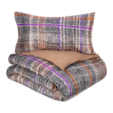 housse de duvet Tartan