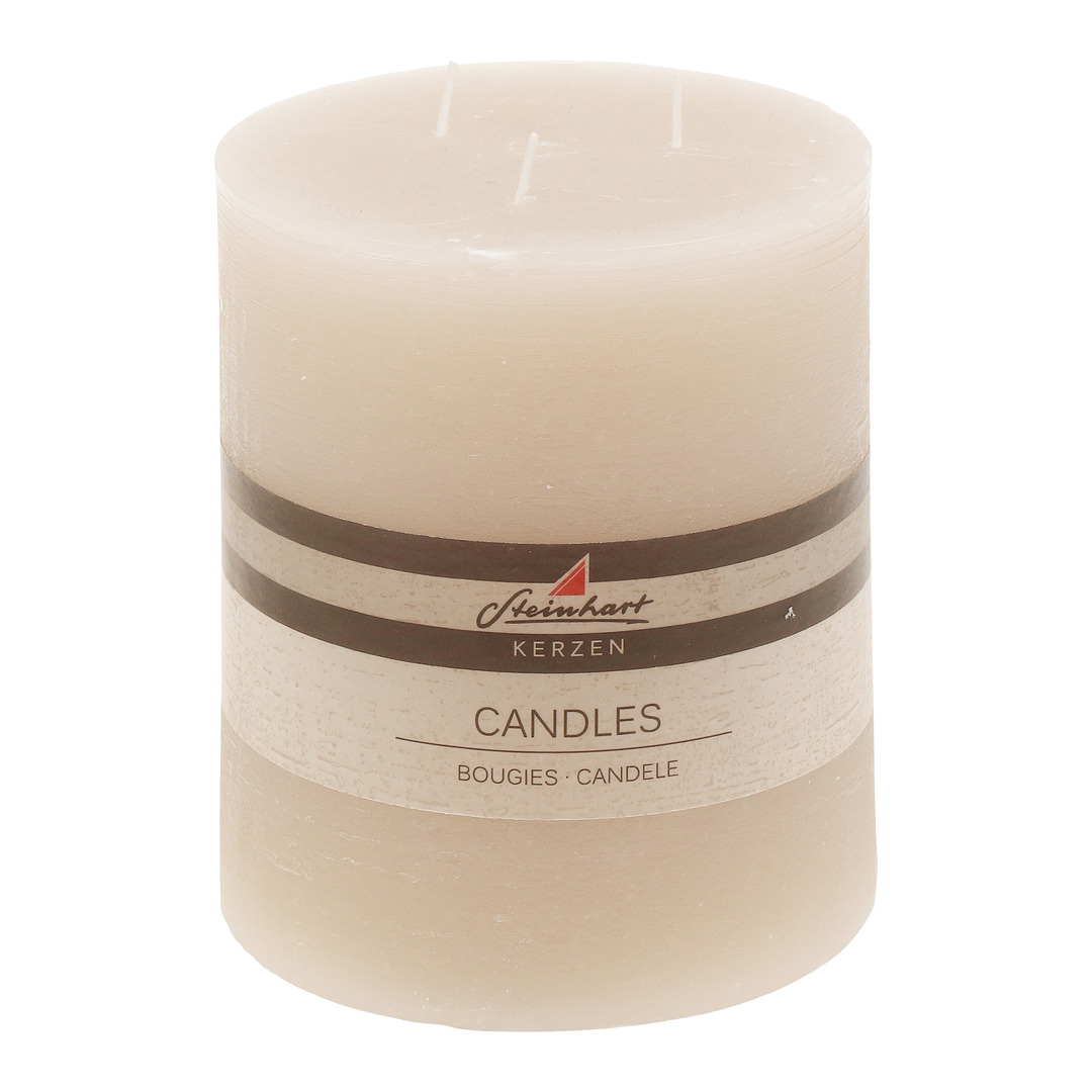 candela cilindrica Rustic