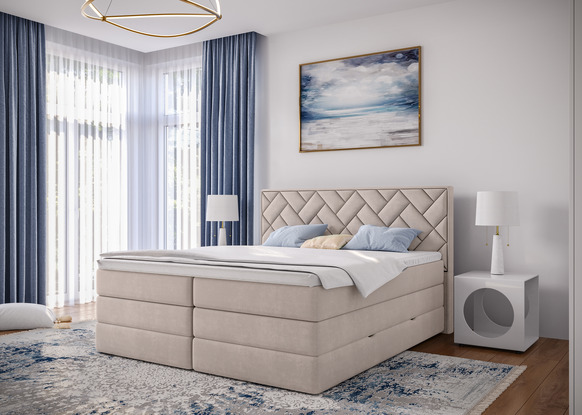 lit boxspring Loreno