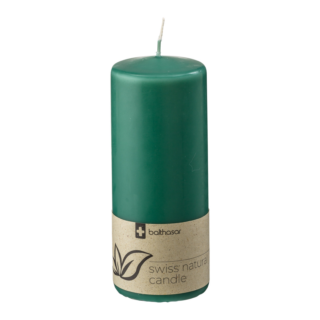 candela cilindrica Swiss Natural