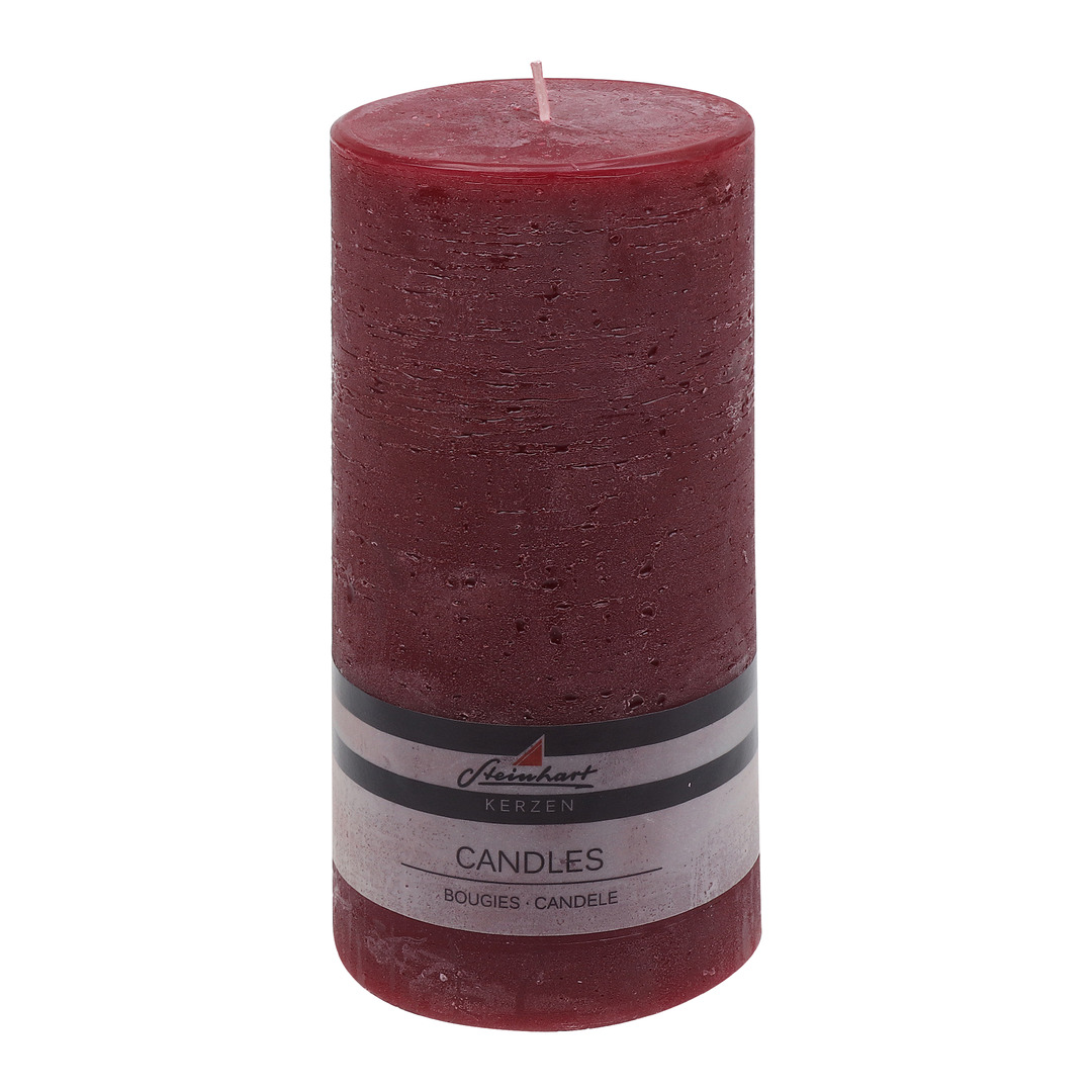 candela cilindrica Rustic