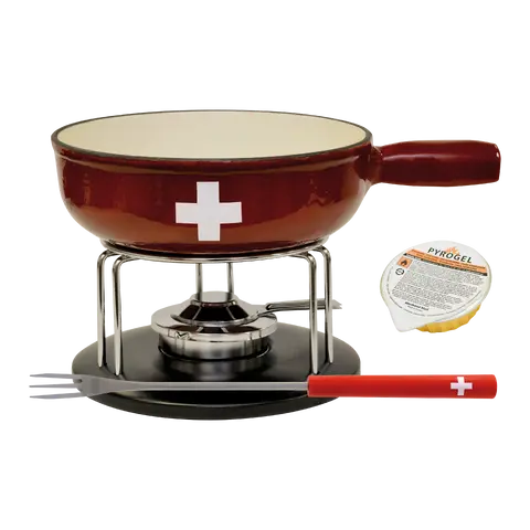 set à fondue Croix-CH