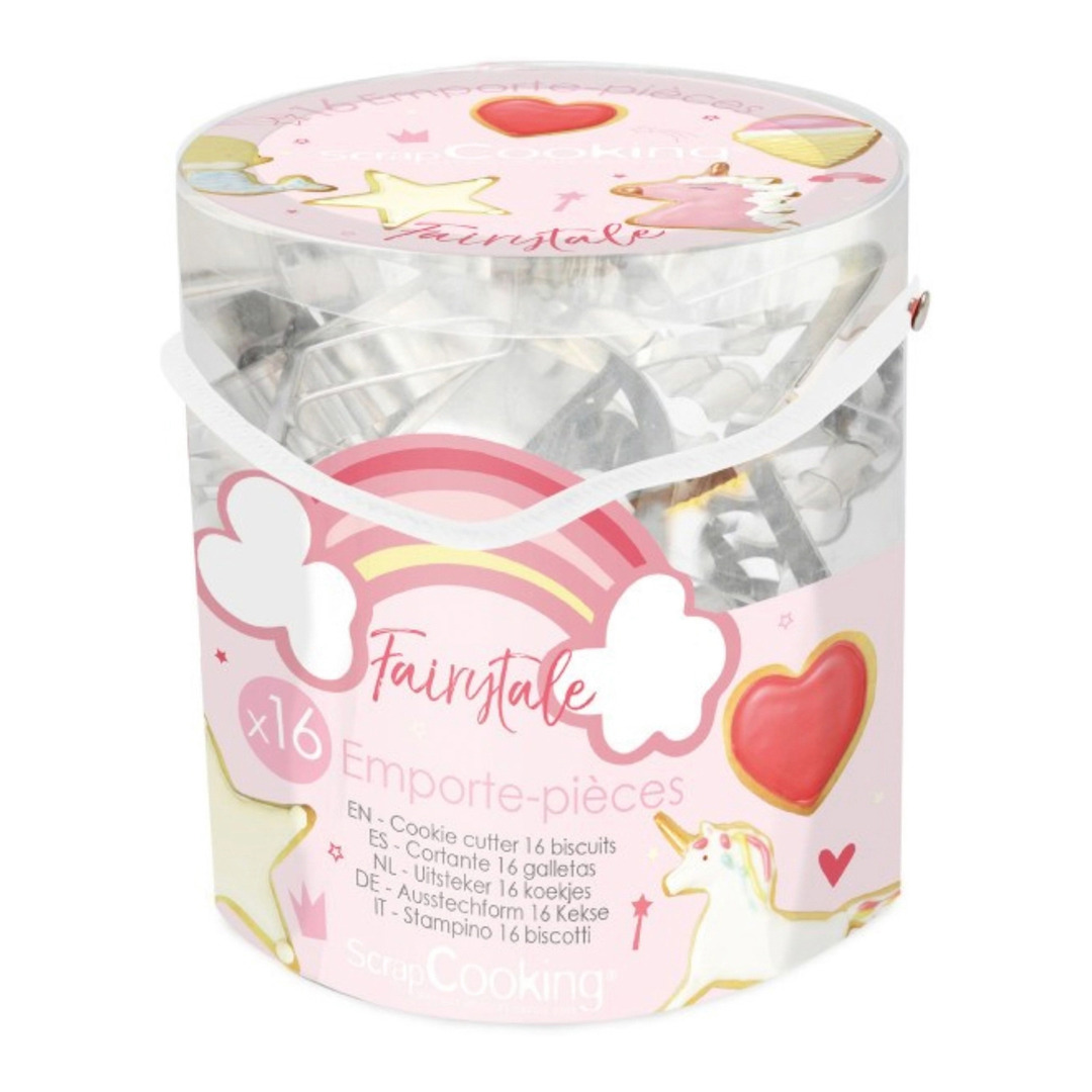 set di formine tagliapasta Cookies