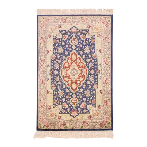 tapis persan Ghom Seide