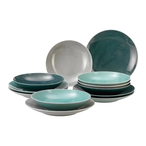 Set di piatti Loft Colour Mixed