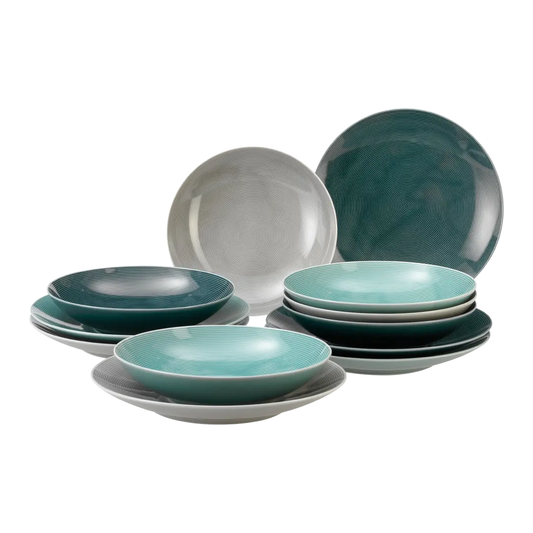 Set di piatti Loft Colour Mixed