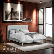 lit boxspring Massello
