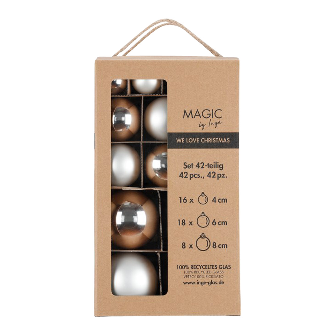 set palle di Natale Magic