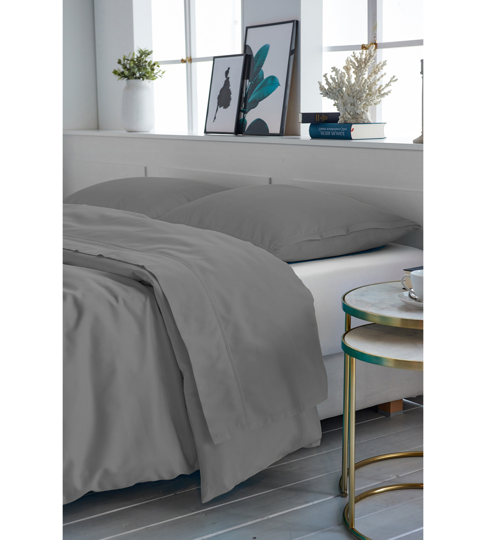 drap plat Uni Satin