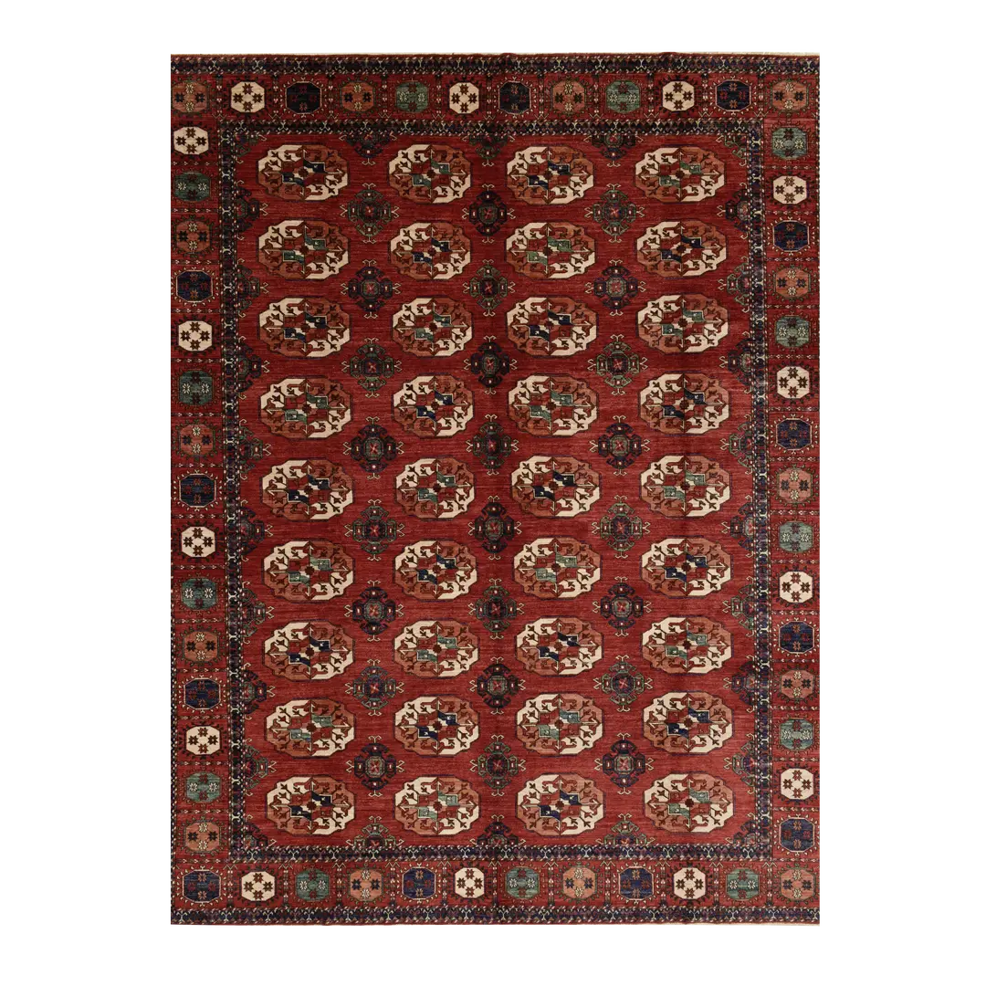 tapis d’Orient classiques Afghan Tekke