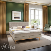 letto Boxspring Massello