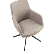 chaise à accoudoirs Casper D