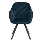sedia con braccioli Lola