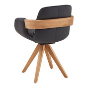 chaise à accoudoirs Linus