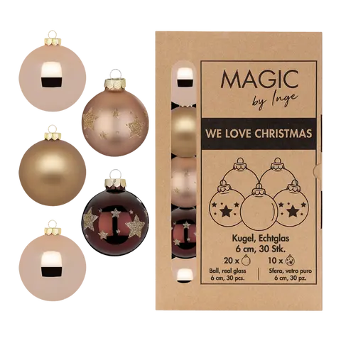 Weihnachtskugel-Set Magic