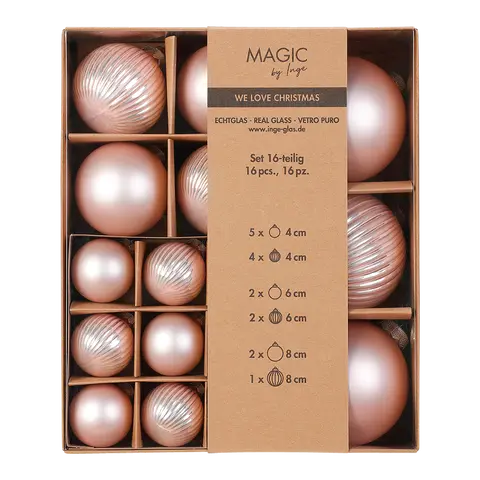 Weihnachtskugel-Set Magic