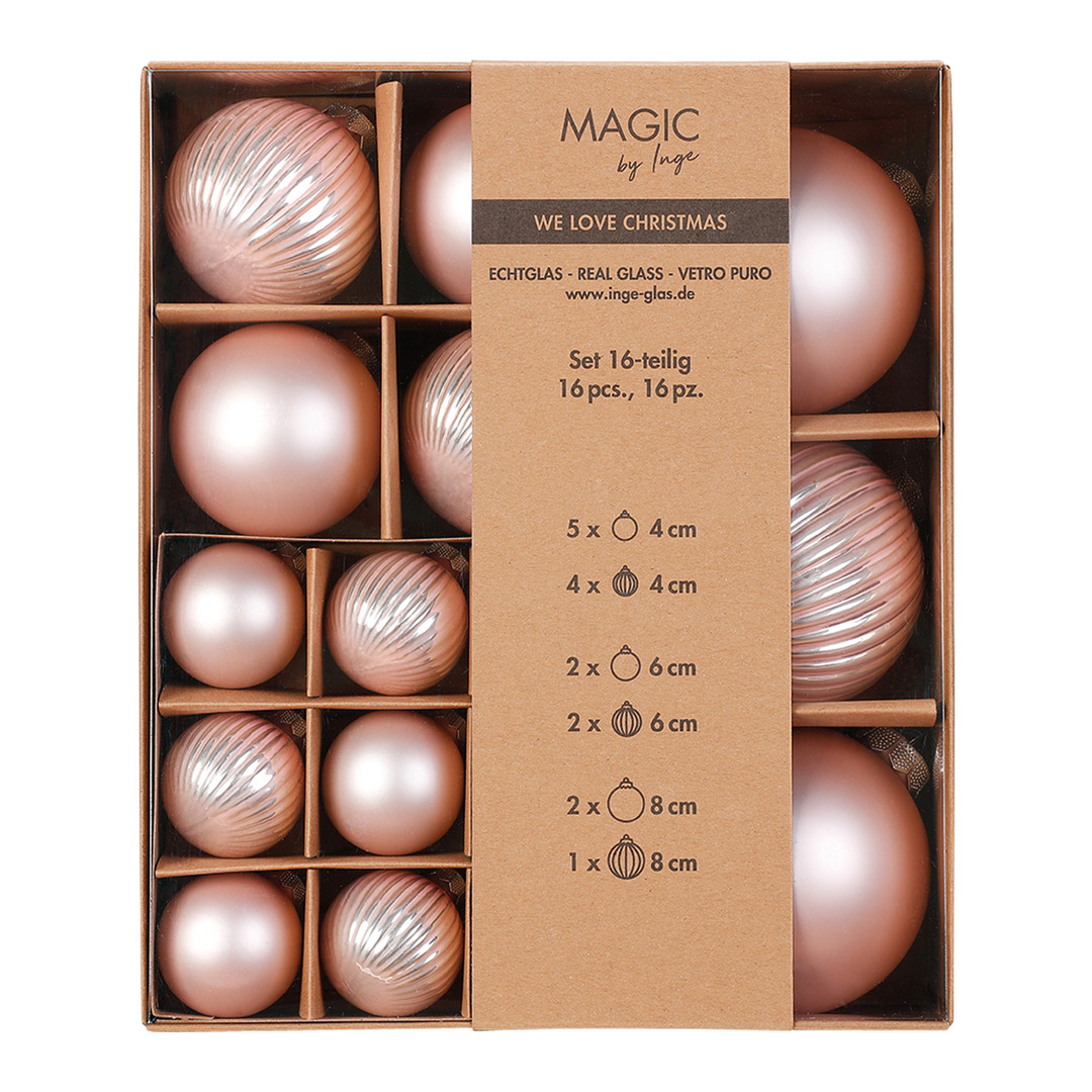 set palle di Natale Magic