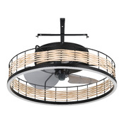 ventilatore a soffitto con luce Frana