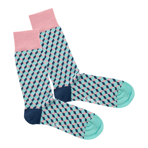 Socken Cristal Clear Dice