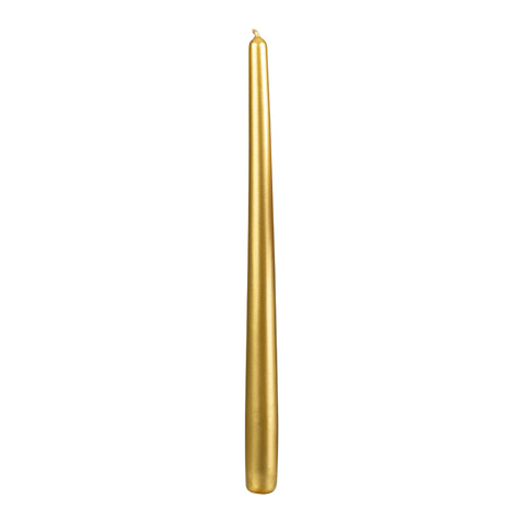 bougie conique Metallic