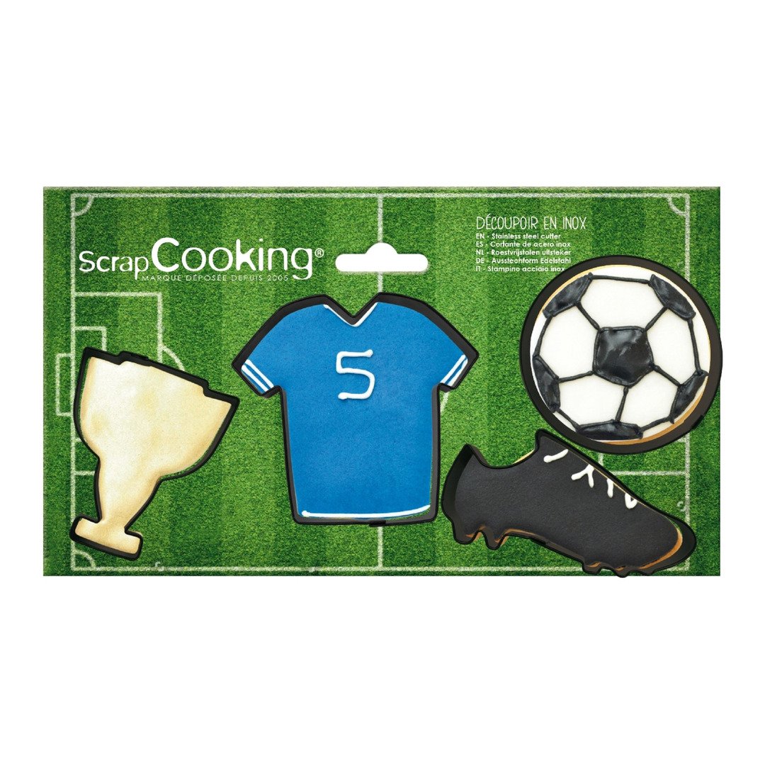 set di formine tagliapasta Cookies