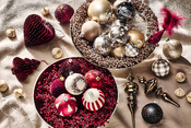 boule de Noël NOSTALGIA