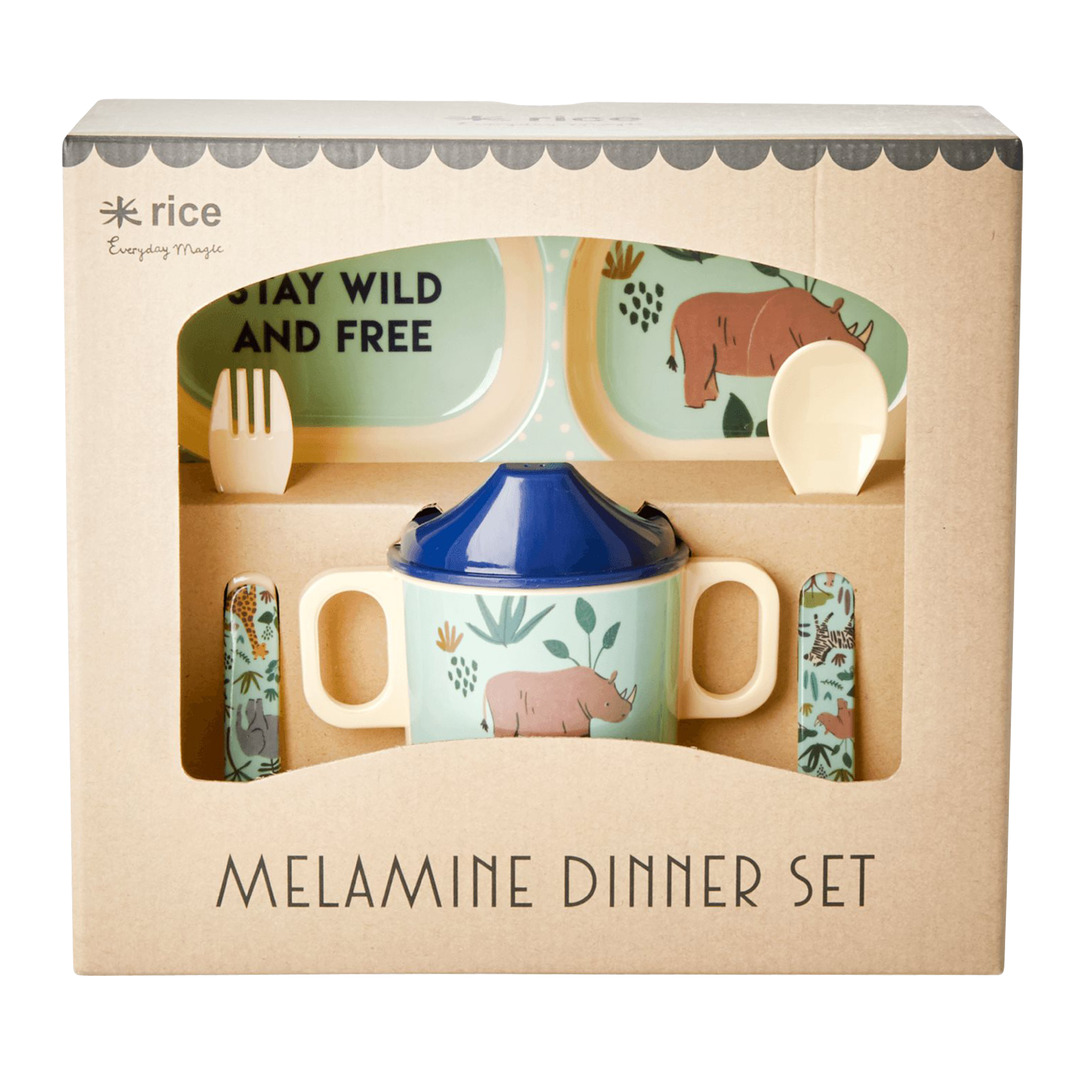 set de vaisselle pour enfants MELAMINE