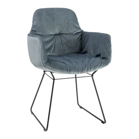 chaise à accoudoirs LEYA