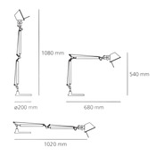 Tischleuchte Tolomeo