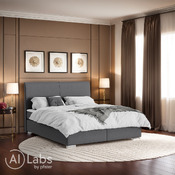 lit boxspring Lenno