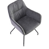 sedia con braccioli Lucas-Cord