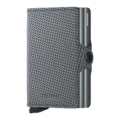 tracolla in tessuto Twinwallet-Carbon